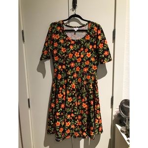 🍊 LuLaRoe 2XL Nicole Dress🍊